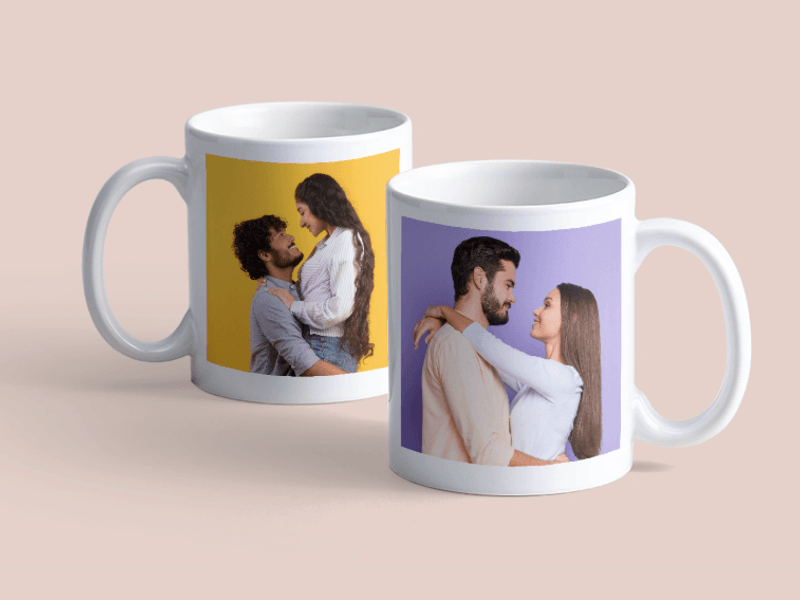 Custom Ceramic Photo Coffee Mug (11 oz)
